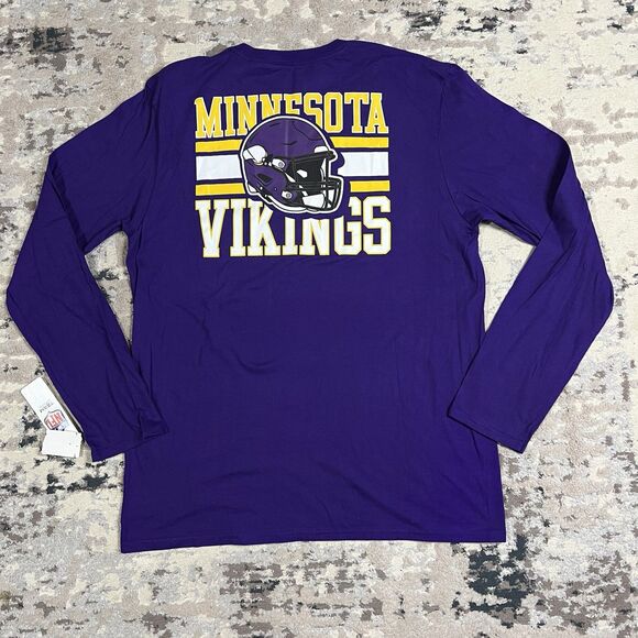 NFL Apparel Other - Minnesota Vikings Team Logo NFL Apparel Men’s Long Sleeve Shirt Size L NWT
